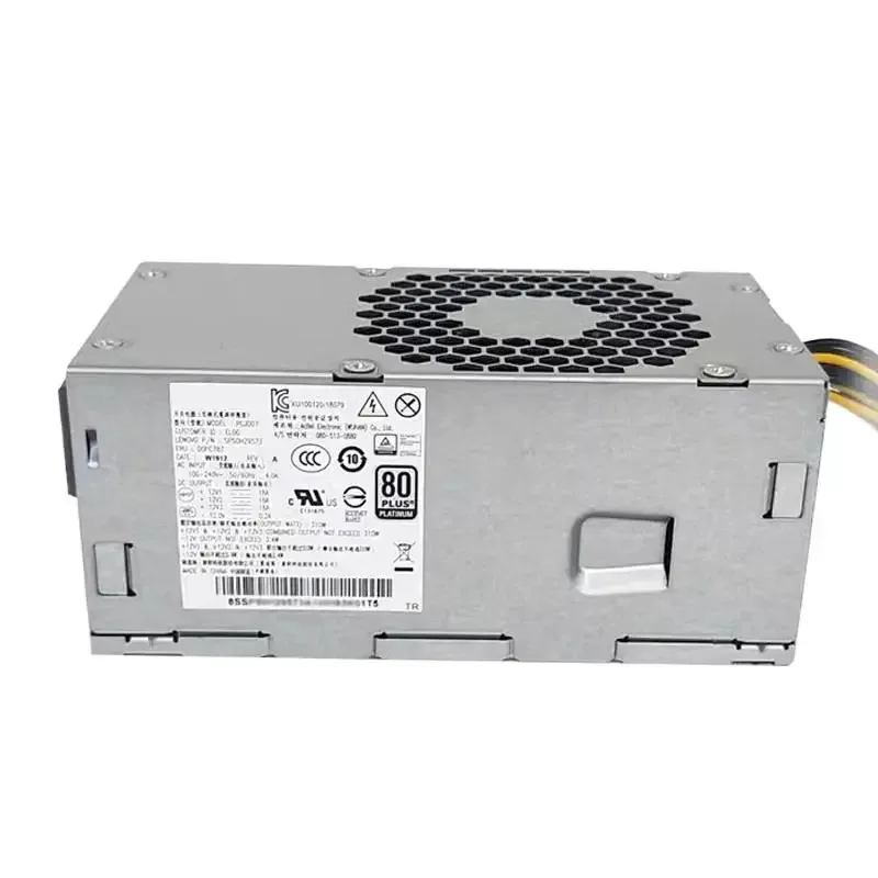 

New Original 00PC787 PCJ007 SP50H29573 310W PSU For Lenovo M80T M70T M90S P340 P350 P360 SFF G5-14IMB05 Power Supply Tested tt