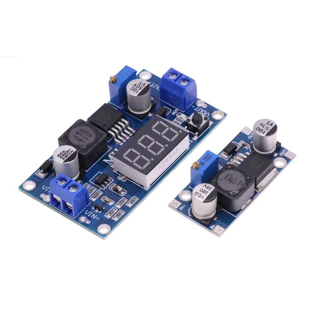 DC-DC 4A XL6009 Digital Boost Step Up Power Supply Module Adjustable 4.5-32V to 5-35V Boost Voltage Regulator With LED Voltmeter