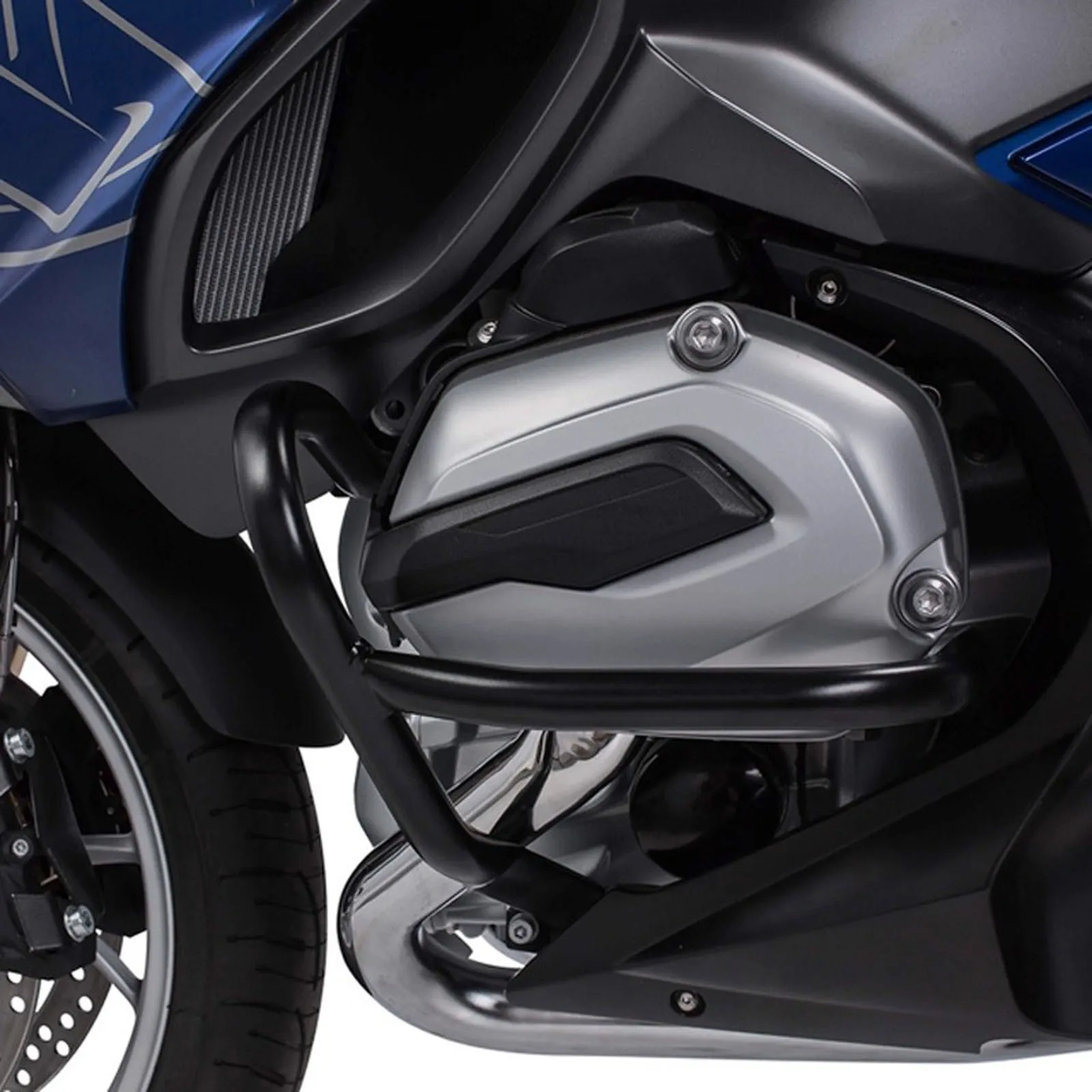 

Black Set Engine Guard Front+Rear Crash Bars For BMW R1200RT 2014 2015 2016 2017 2018