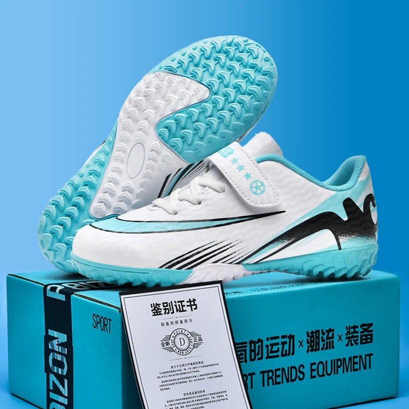 

Professional Men Soccer Shoes Society Outdoor Sports Sneakers Boy's Girl's Football Cleat Ultralight Training Soccer Football