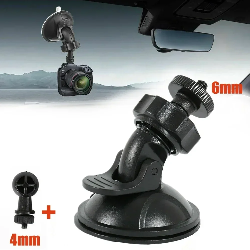 1pcs Car Video Recorder Suction Cup Mount L Head 360 Degree Dash Cam Holder With Padding Universal Camera Stand Suction Cup Tool