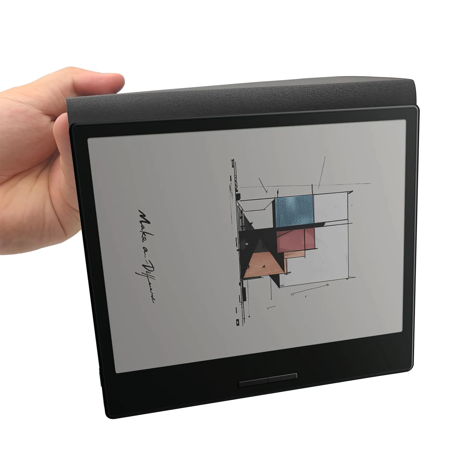 Capa para tablet Onyx Boox de 7 polegadas Go Color 7 (versão 24) Capa de couro magnética ultrafina com sono/despertar automático