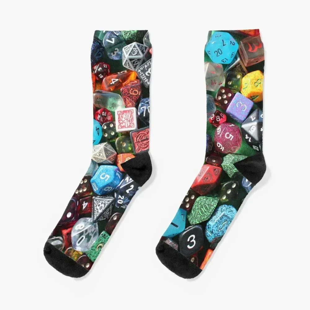 

Dice! Socks winter thermal kids floor Non-slip Designer Man Socks Women's