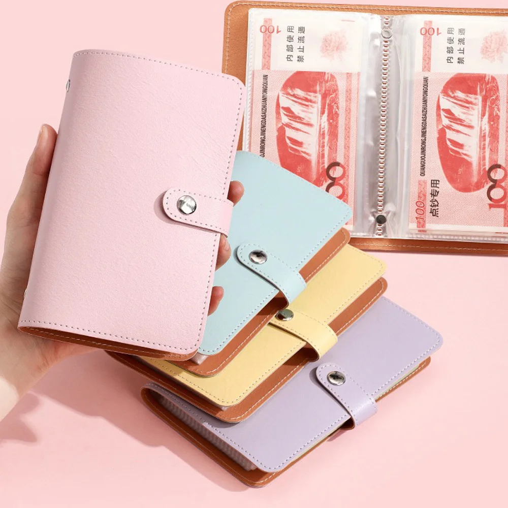 1/3/6PCS New Cash Deposit Book - Bill Deposit Folder - Cash Storage Book - Small Accounting Book - Savings Book - Can Put Money