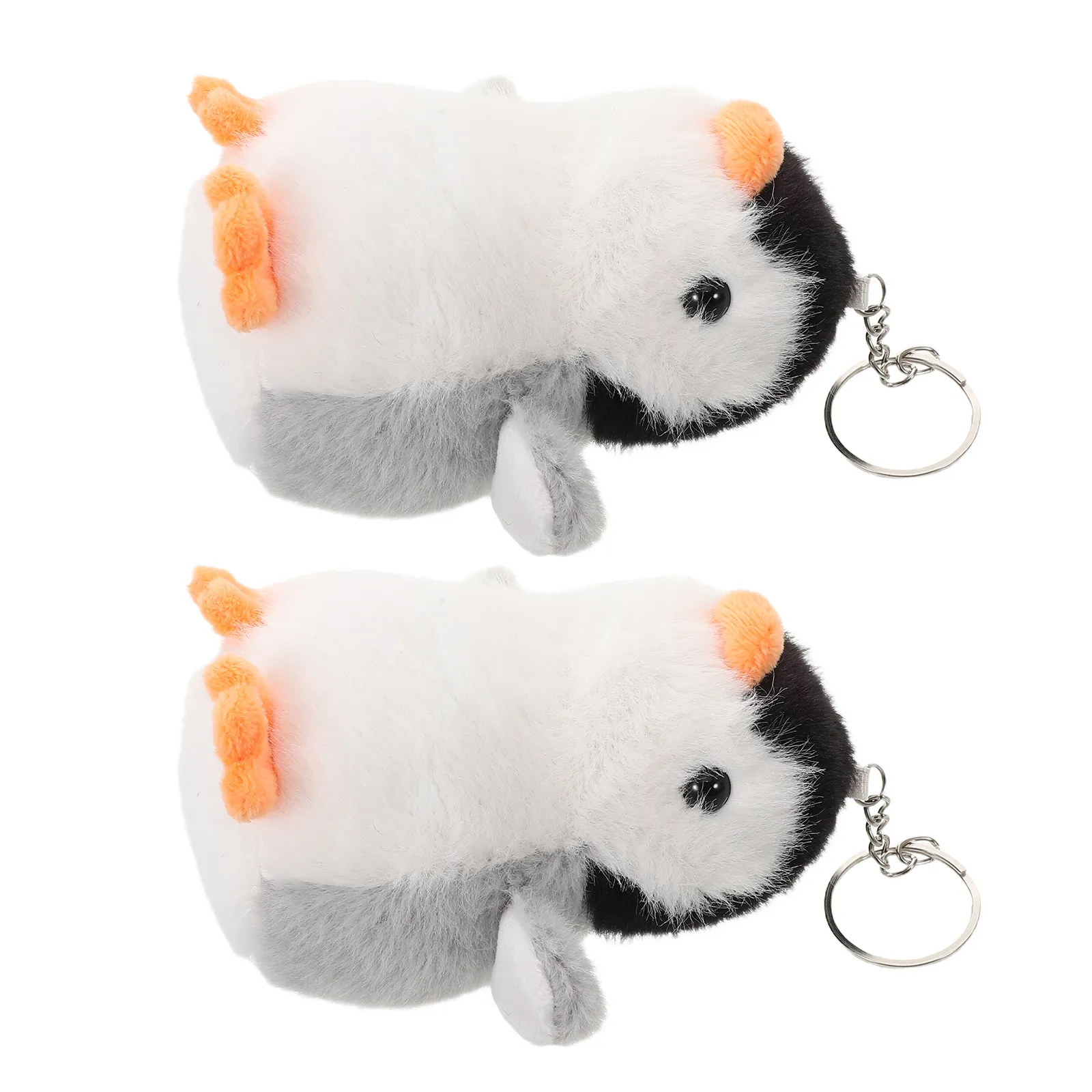 

2Pcs Penguin Key Chain Cute Stuffed Animal Pendant Bag Hanging Charm for Backpack Purse Car Keys Cartoon Keychain Charm