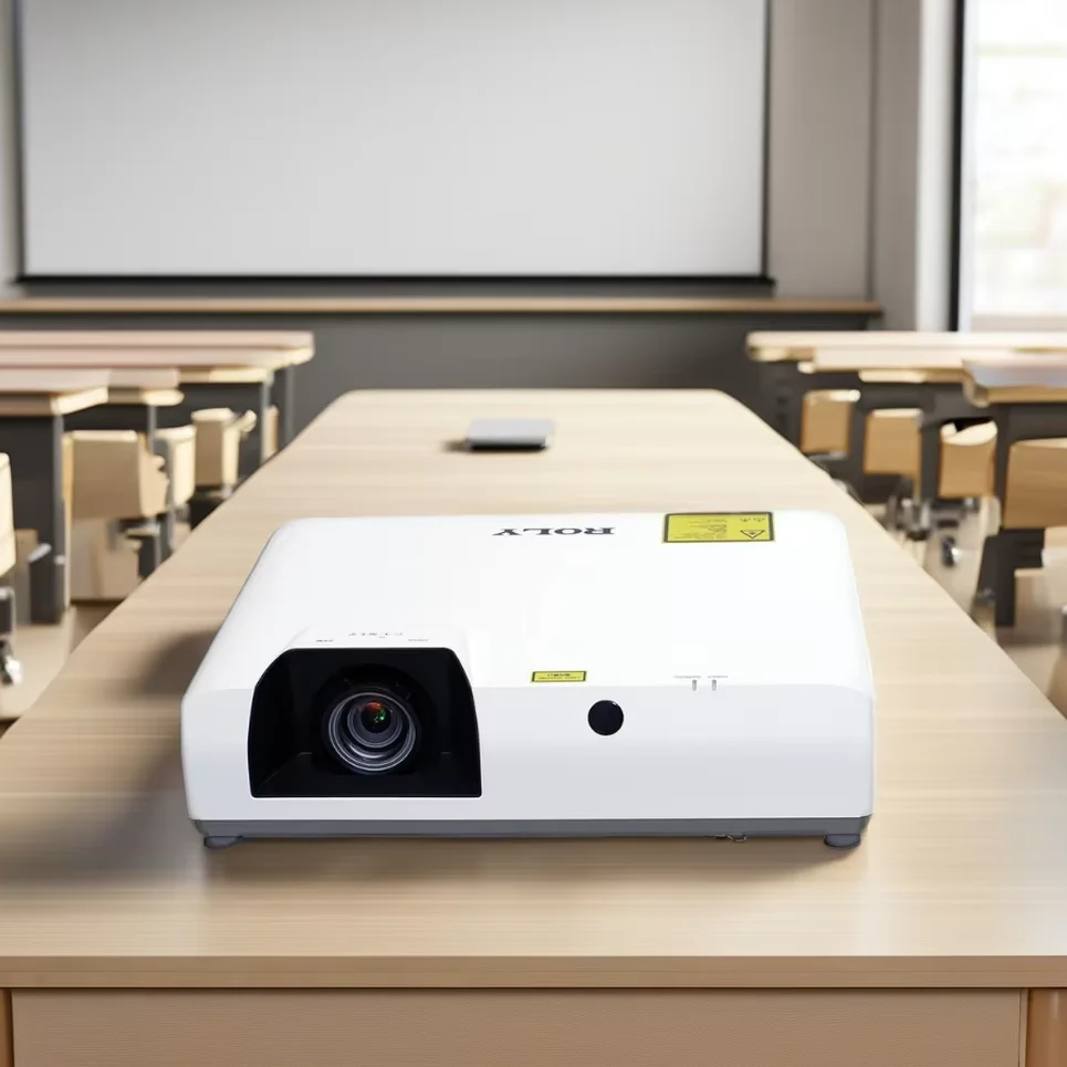 Proyector Láser E7 UHD 4K, 7500 Lúmenes ANSI, Resolución 3840*2160, Portátil, 3LCD, Proyector 3D de Tiro Corto, para Negocios y Educación
