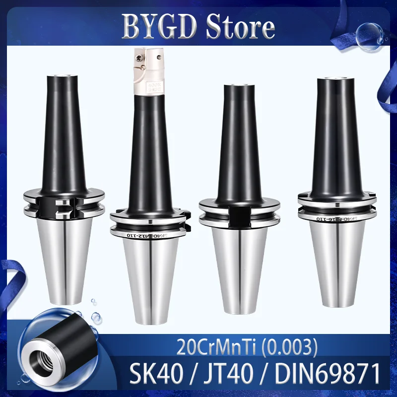 sk40 JT40 DIN69871 thread tool holder  M12 M16  SK Locking tooth thread tool holder bracket tool Collet