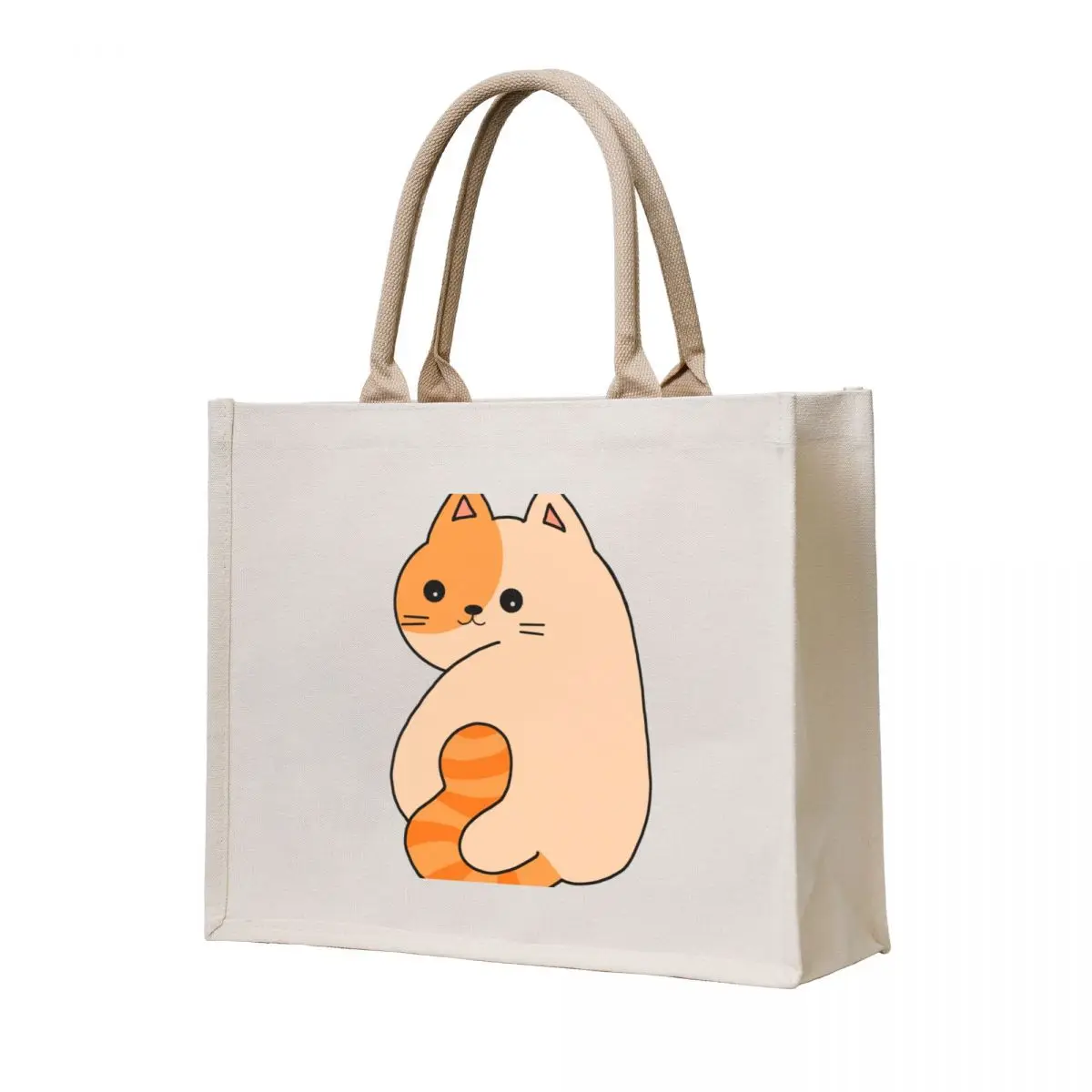 

Orange Meaow Tote Bag shopper bag woman personalized tote bag canvas bags great