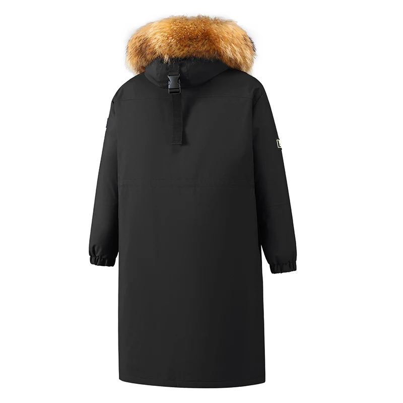 

Новая парная удлиненная пуховая куртка 2025 года для мужчин и женщин: модная, простая, стильная, для активного отдыха и повседневной носки