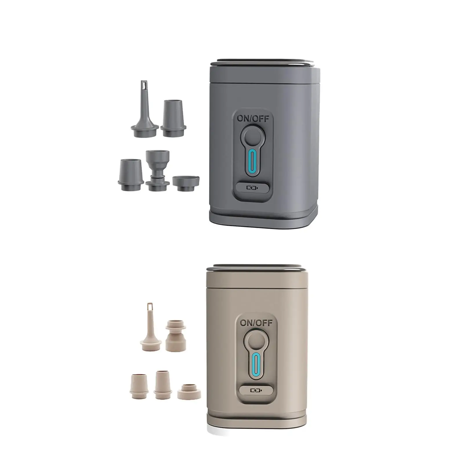Przenośna pompa powietrza dużej mocy pompy powietrza USB do łóżka powietrzne ponton materac dmuchany piłka do jogi nadmuchiwane koło