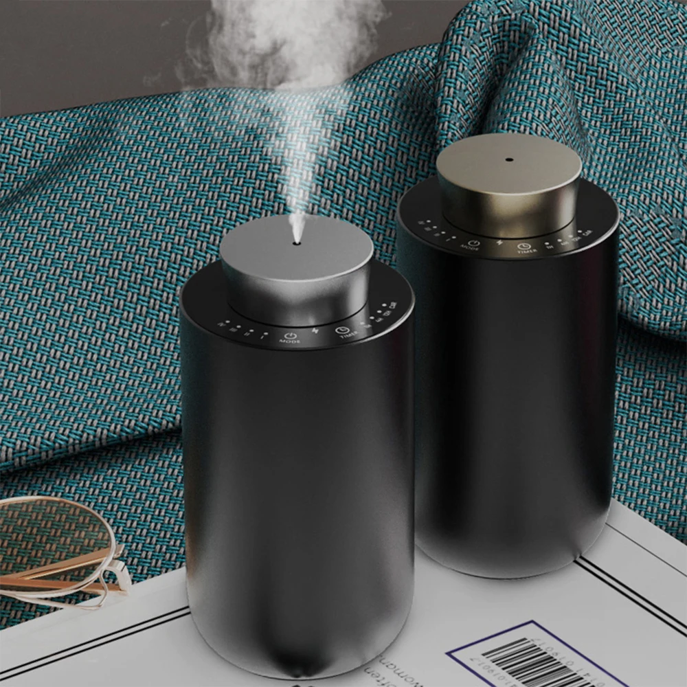 Car Air Freshener Battery 2000MAH Essential Oils Diffuser Home Portable Carry Fragrance Diffuser Office 3 Speed Air Purifier