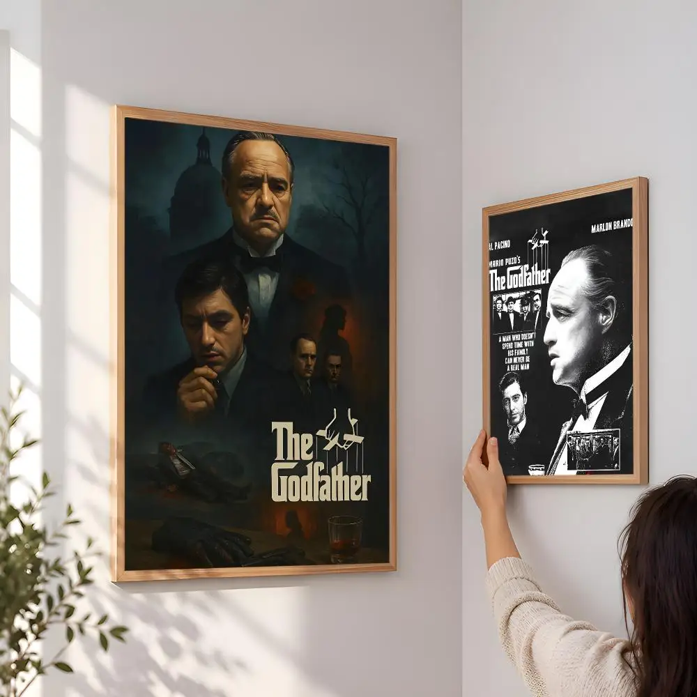 The Godfather Poster Home Artwork For Living Room Bedroom Office Dorm Apartment Gift