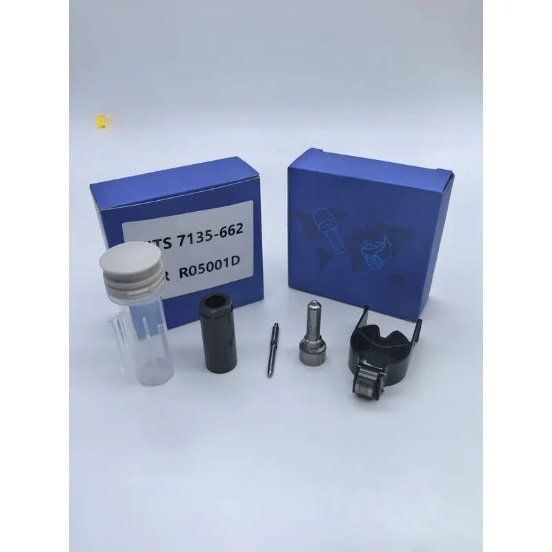 High Quality Diesel Fuel Injector 7135-662 Repair Kits with L252PBD Nozzle 28239295 Solenoid Control Valve for R05001D