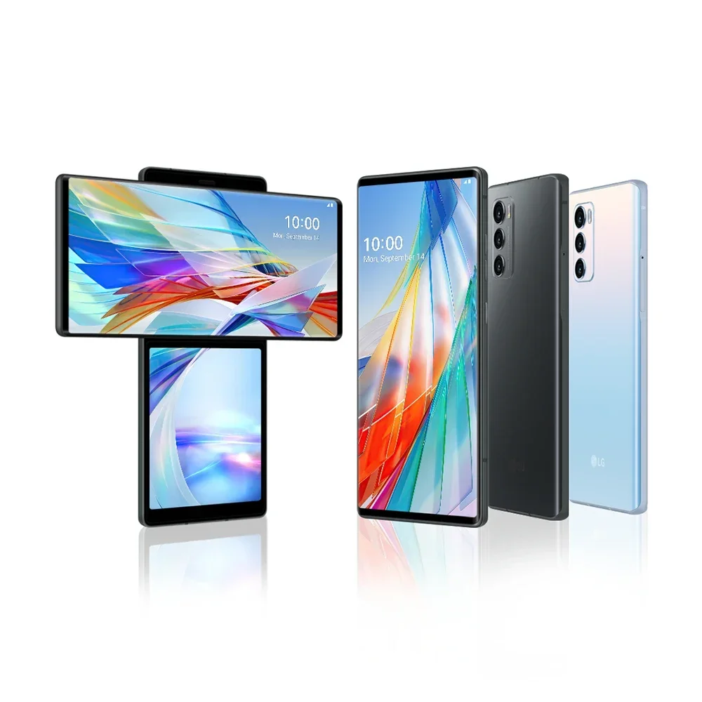 Unlocked Original LG WING 5G CellPhone F100VM F100TM F100N F100 4G