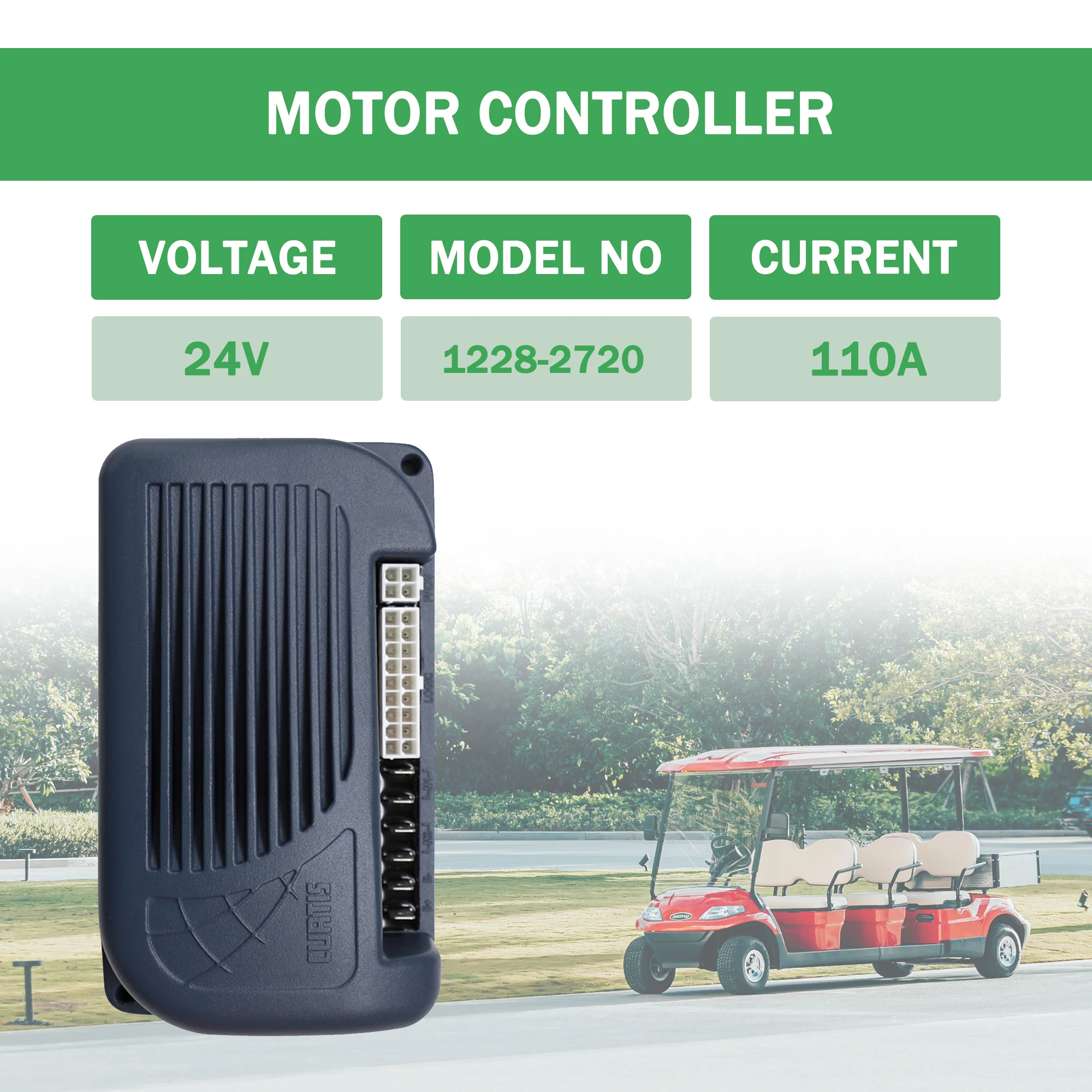 1228-2720 24V 300A DC Motor Controller for Curtis Forklift pallet truck stacker Material Handling Equipment