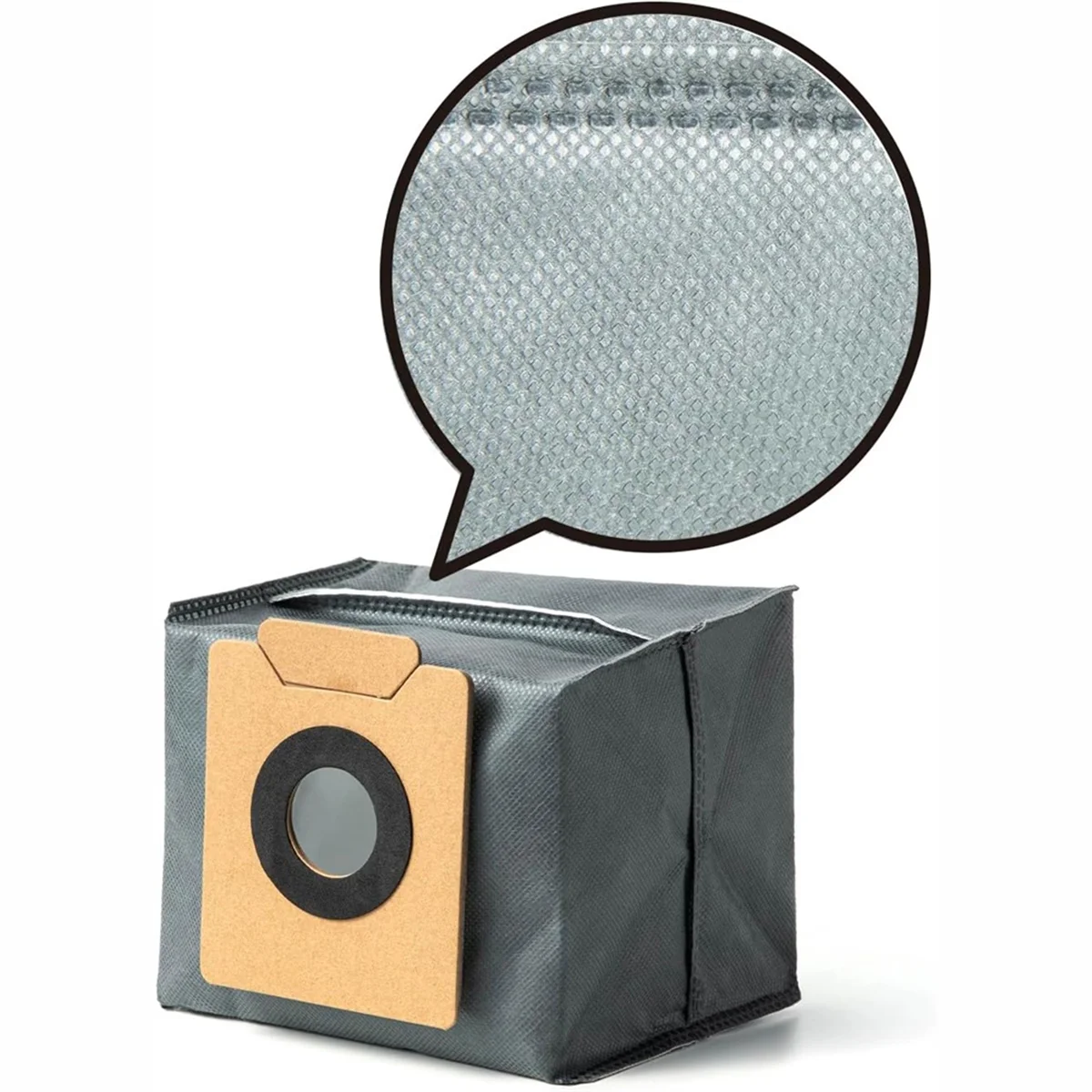 หุ่นยนต์ดูดฝุ่นสำหรับ X8 eufy สะอาด Pro X10 Pro OMNI อะไหล่เปลี่ยนถุงหูรูดทำความสะอาดบ้าน12ชิ้น