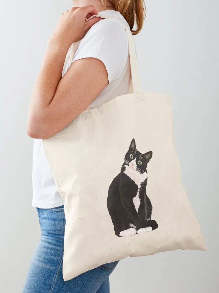 

Black Cat Tote Bag Lady bags Shopper bag luxury women
