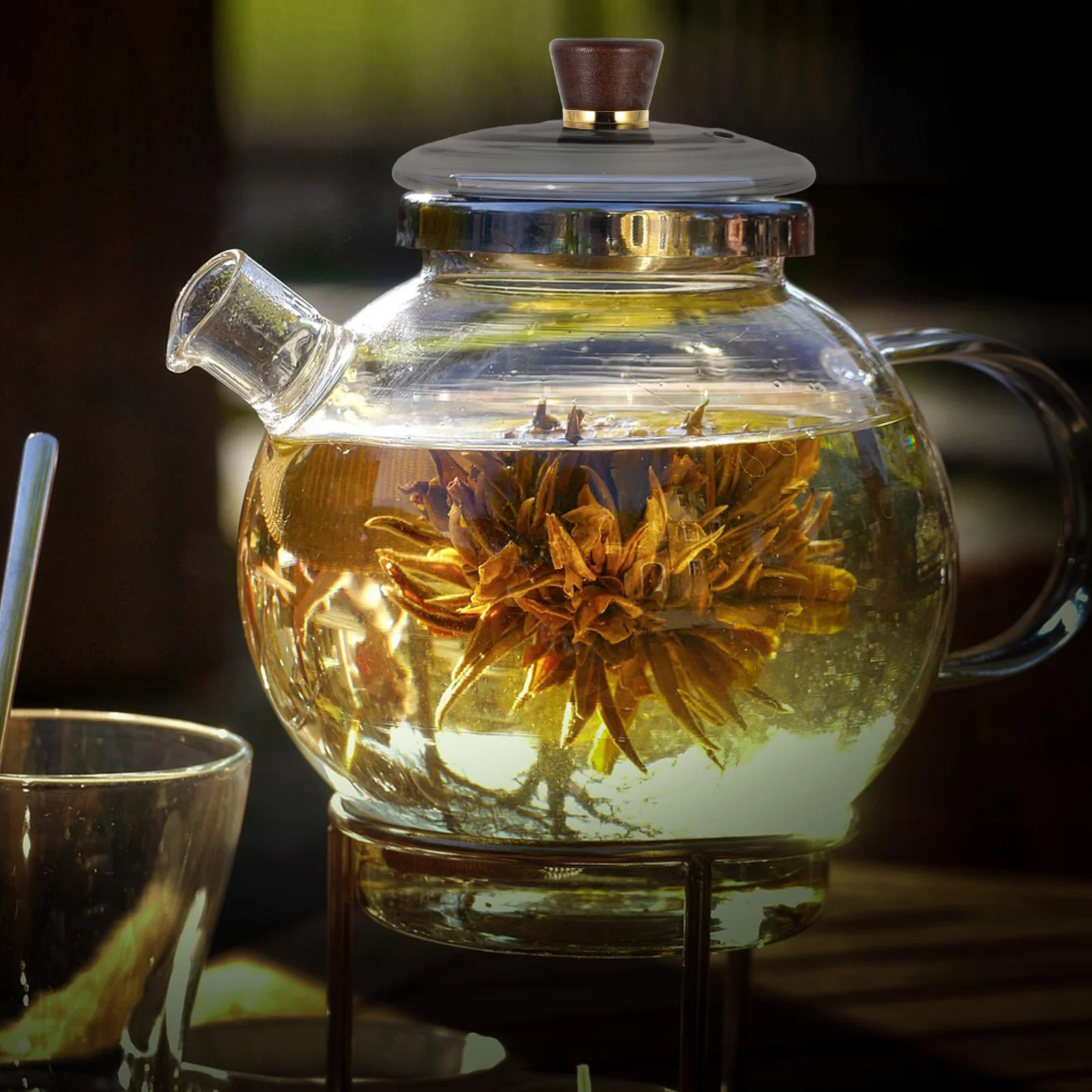 

Clear Glass Teapot Lid Replacement Cover Heat Resistant Secure Fit for Home Kitchen Accessories Clear Teapot Cover