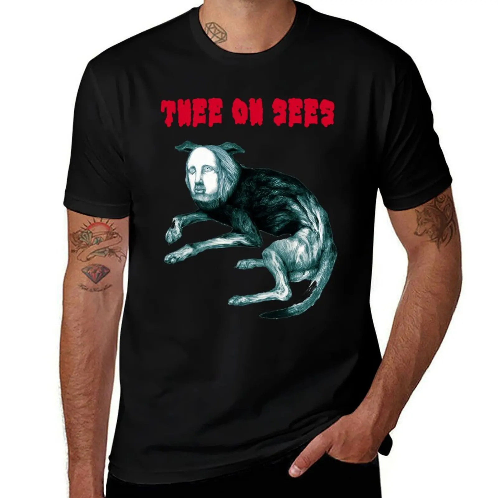 

Thee Oh Sees Putrifiers II T-Shirt anime t shirts for man cotton tshirt 100% man t shirt cotton high quality T-shirt