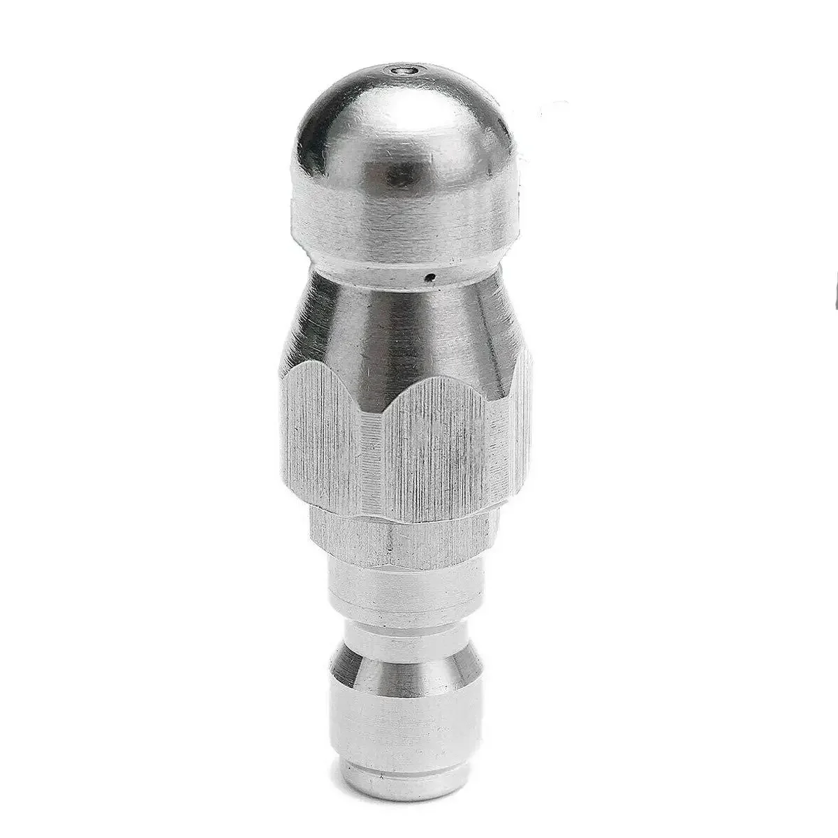 

Powerful Pressure Washer Sewer Jetter Nozzle, 14 Quick Connector, Perfect for General Water Pipe Flushing and Cleaning
