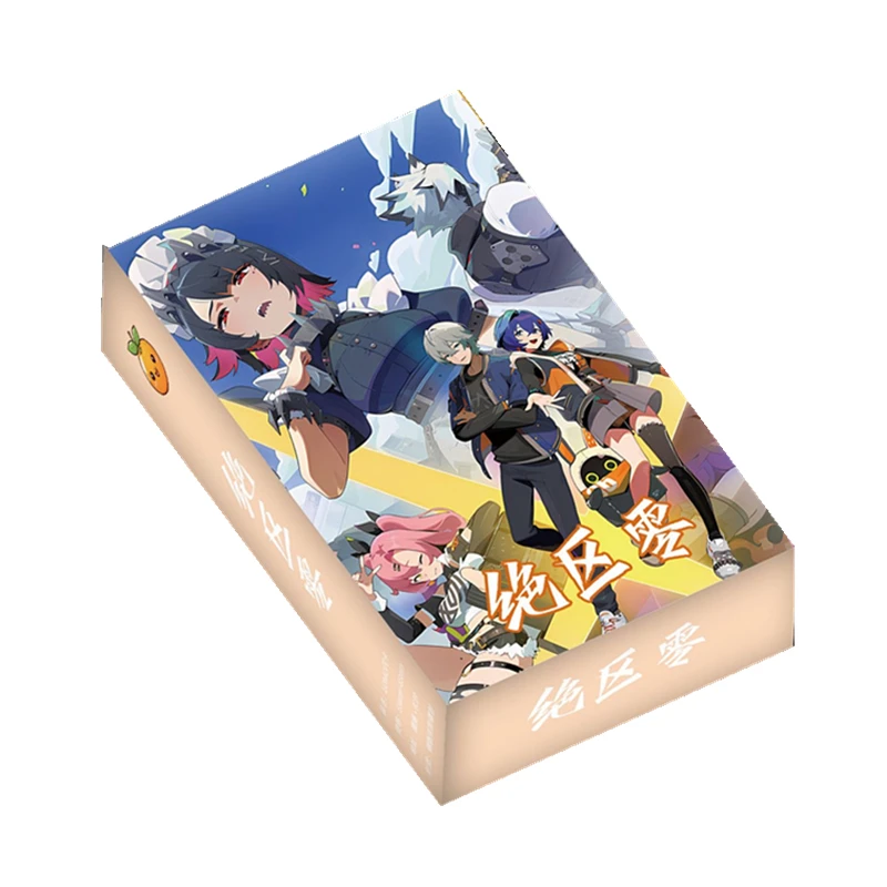 55PCS Game Zenless Zone Zero Holographic Photo Cards Set - Nicole Demara, Ellen Joe Collectible Lomo Card