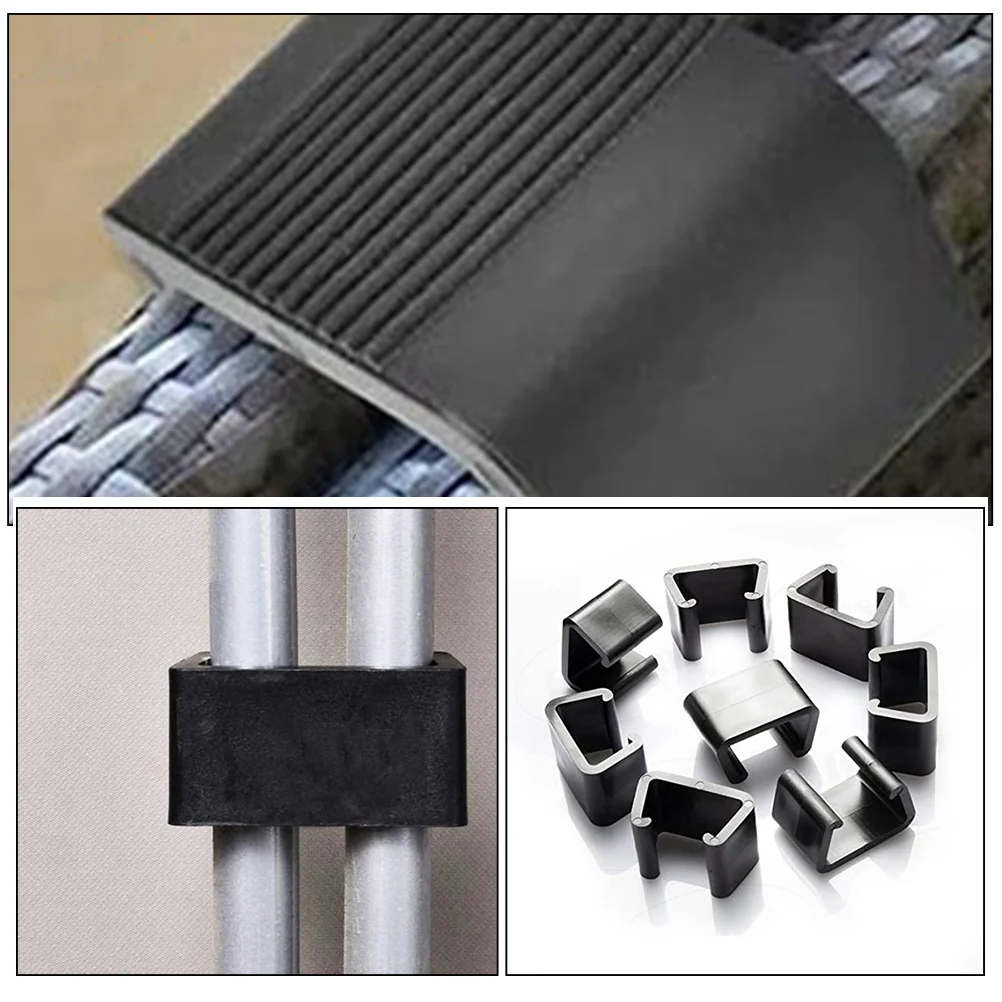 

10pcs Outdoor Sofa Clips Rattan Furniture Clamp Wicker Chair Fastener Patio Sofa Clamps Sectional Couch Connector Garden