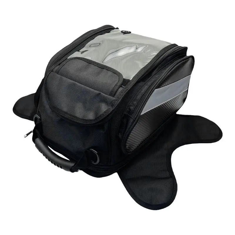 

Magnetic Tank Bags For Motorcycles Waterproof Tail Bag With Touch Screen Oxford Motorbike Saddle Bag Black Motorcycle Backpack