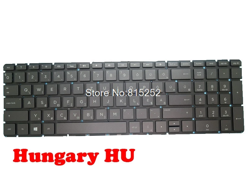 Laptop Keyboard For HP 15-BW000 15-BW018CY 15-BW019CY 15-BW020CY 15-BW024CL 15-BW025CY UK/Hungary HU/Traditional Chinese TW