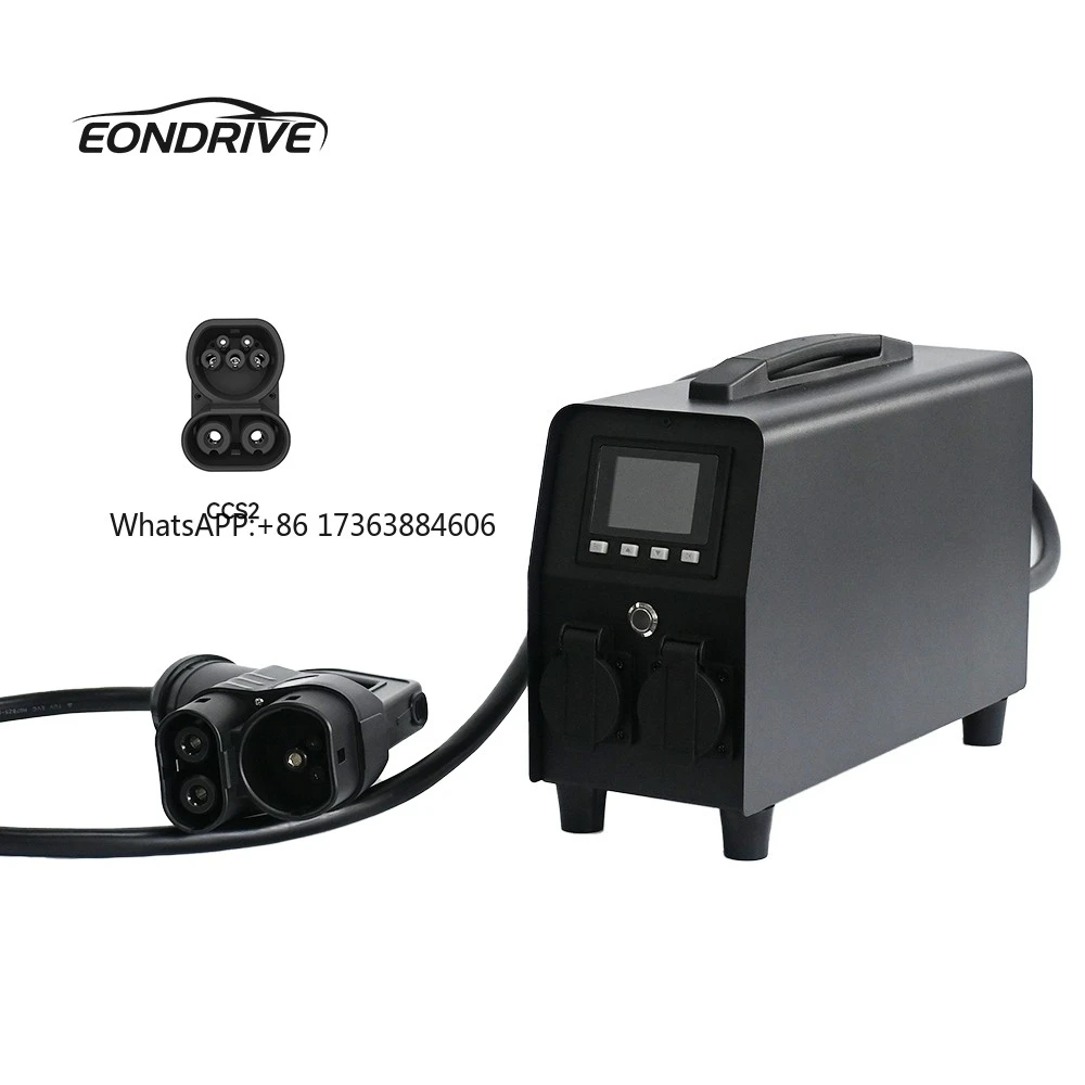 

2026 EONDRIVE European standard CCS2 V2L 5.5kw new energy vehicle discharge outdoor inverter device external discharge 93%