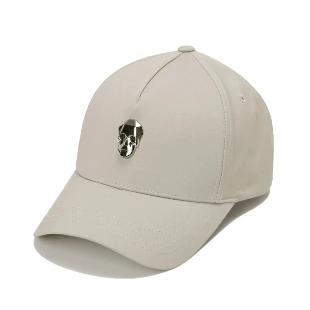 Golf Cap, Skull Logo Brand Sunshade Fashion Outdoor Men Women Golf Hat view 2
