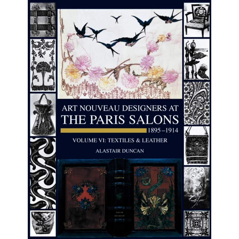 صالونات باريس المجلد 6 المنسوجات الجلدية Alastair Duncan Acc كتب فنية 9781851493746 كتاب