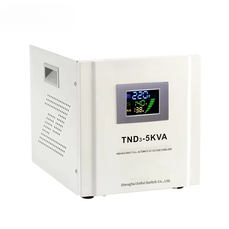 

500W 1500VA 2KVA 3000W 110V Electrical Stabilizer for Domestic Use Mini Ac Automatic Power Voltage Regulator Stabilizer TND/SVC