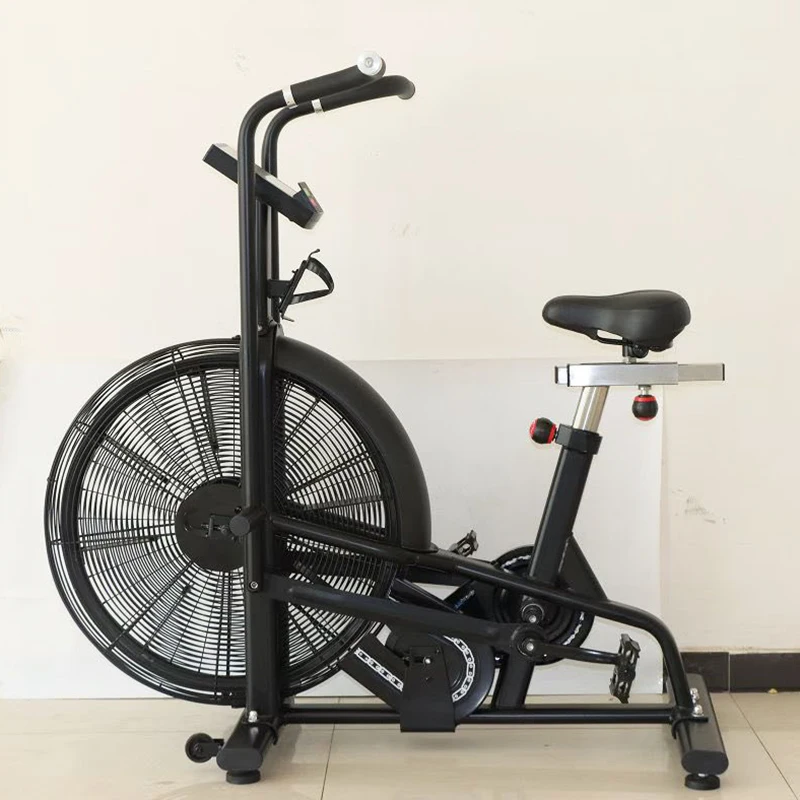 2026 Manufacturer Professional Powerful Gym Fitness Commercial Air Bikes Fun Bike Cardio Strength Training Airbikepromote Sales