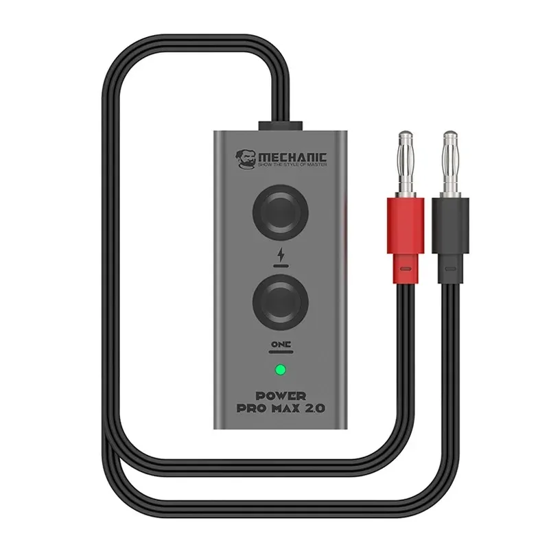 NEW MECHANIC Power Pro Max 2.0 for Iphone X-16PM One Button Power Cord Fast Start Test Cable with FPC Connectors Alligator Clips