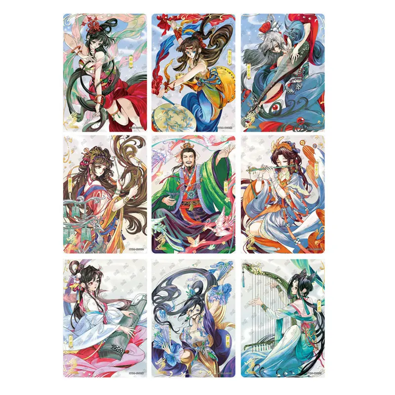 KAYOU Three Kingdoms Series7 Heroic Ode Northern Expedition a las Plains Central H/L/G/FS/GW/SH/Tarjeta genuina blanca/verde/amarilla