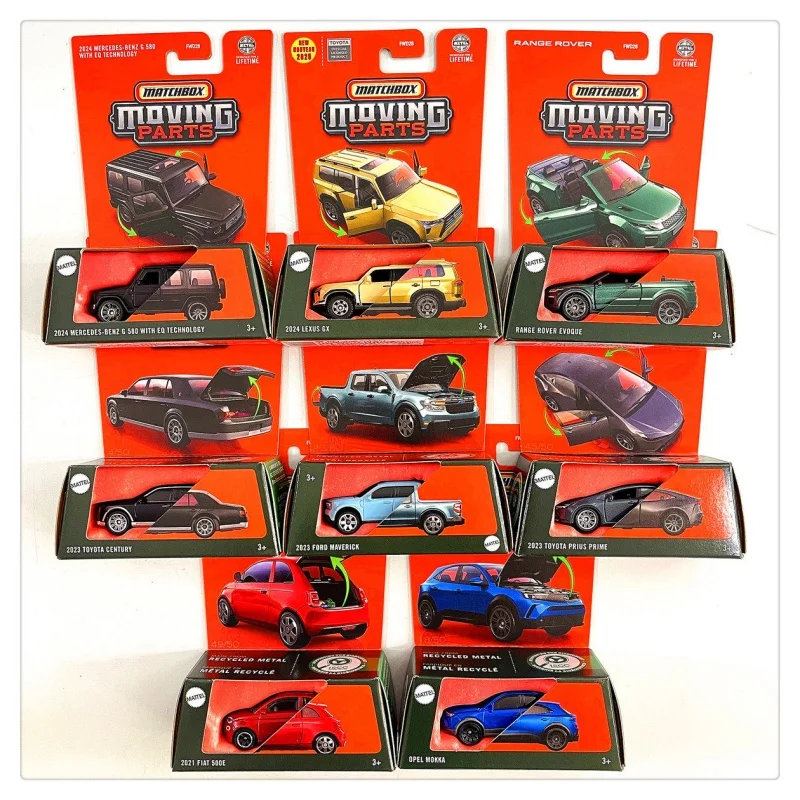 Matchbox Collectible Diecast Alloy Car Model Moving Parts Openable Doors FWD28 HMV12 Vehicle For Collectors Hobby Display