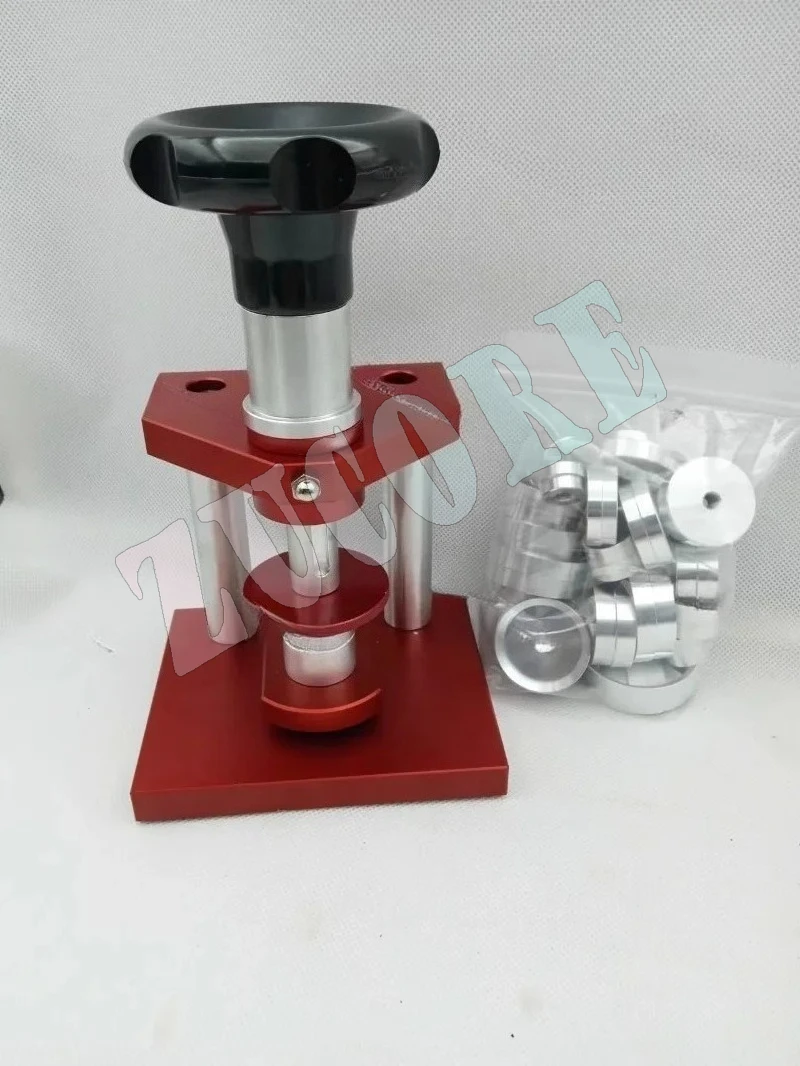 أداة إصلاح الساعة، غدة الغطاء الخلفي للساعة، مقياس سطح المكتب، عداد الكوارتز، اضغط على الغطاء الخلفي بإحكام، مقاومة للماء