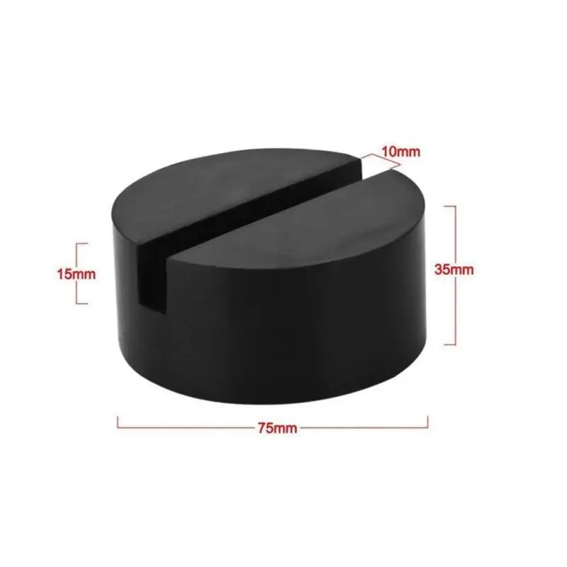 

Car Jack Rubber Pad Multifunctional Round Car Supplies Rubber Support Block Portable Car Accessories Rubber Pad Durable