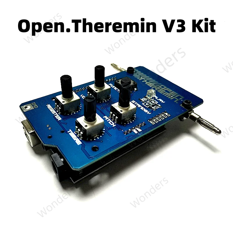 Theremin Musical Kit Ready to Go Personalized Customization Theremin Electronic Instrument with Arduino UNO Antenna Usb Cable