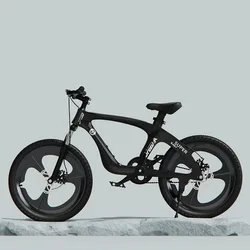 Magnesium Alloy One Wheel Bicycle for Children Disc Brake Mountain Bike for Boy Student Bicycle 6-14 Years Old 20 Inch  Ds