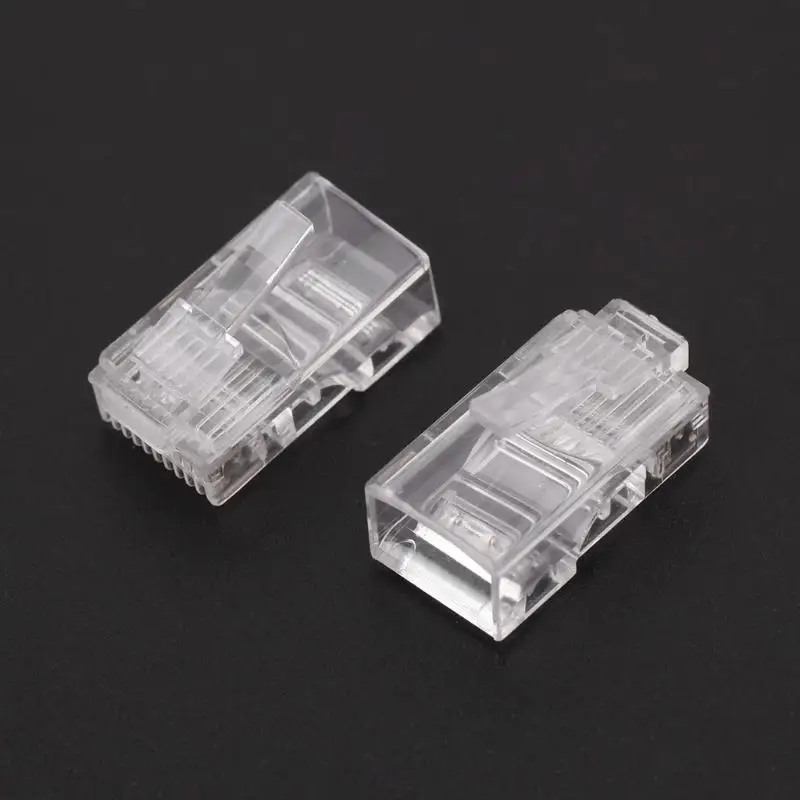 

R53C Pack of 50 RJ45 48 Connector Cable Connector Cat6a Cat7 RJ45 plug