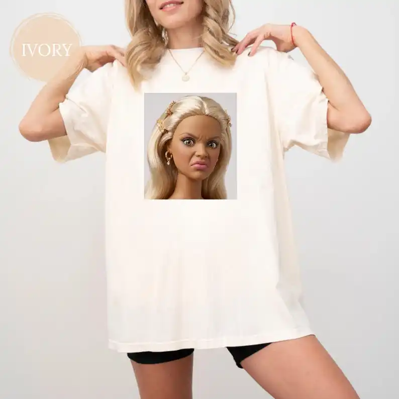 Soarcastic Face Meme Graphic T-shirt Funny Meme Mood Women Men Soarcastic Resting Face Short Sleeve Cotton Female Male Clothing