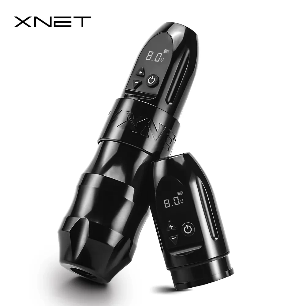 

XNET Titan Wireless Tattoo Machine Battery Rotary Pen Strong Coreless Motor with LCD Digital Display for Tatto Artist Body