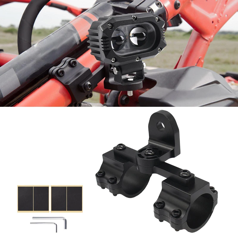 Adjustable Flagpole Light Bracket Whip Light Bar Led Mounting Bracket for Rzr 900 1000 Xp Pro X3 Commander Mule Yxz Talon