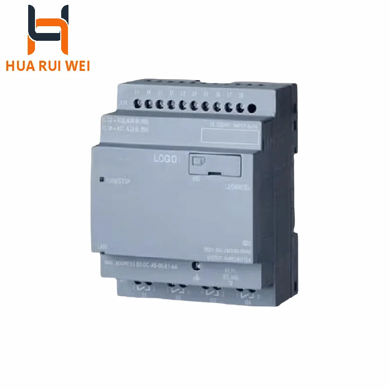 

2026 Original PLC Controller LOGO 12/24RCEO Logic Module 6ED1052-2MD08-0BA1 DI 8 (AI 4)/DO 4 Without Display