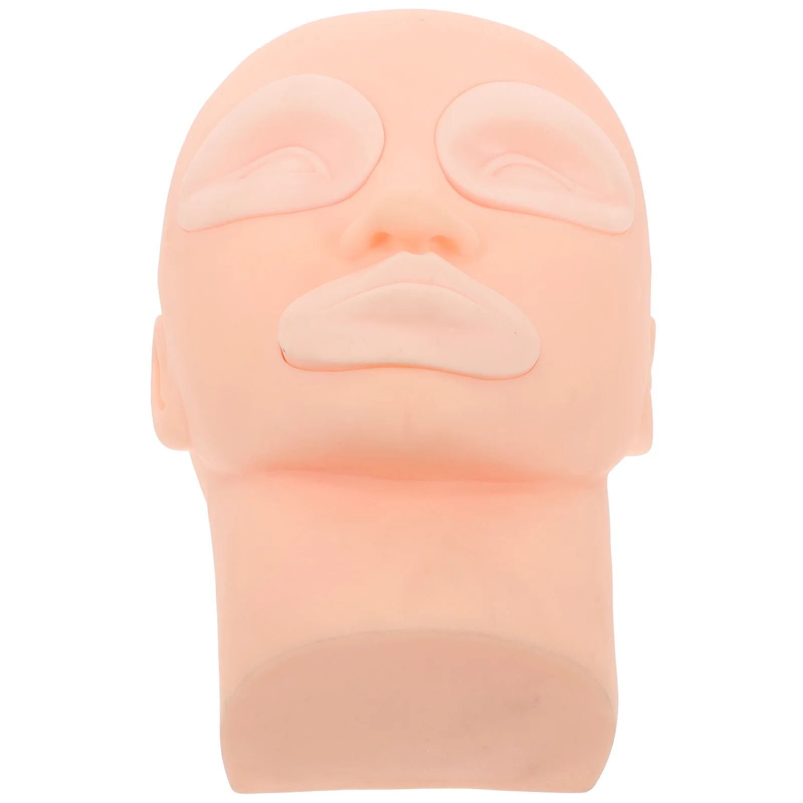 

Silicone 5D Practice Mannequin Head For Tattoo Practice Mannequin Head Detachable Eyebrow Lip Eyeliner Face Model for Beginners