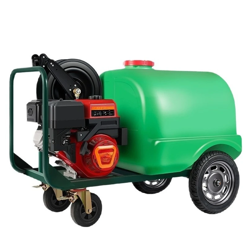 

High-pressure cleaner, commercial mobile outdoor washing machine with water tank high-power car washing machine