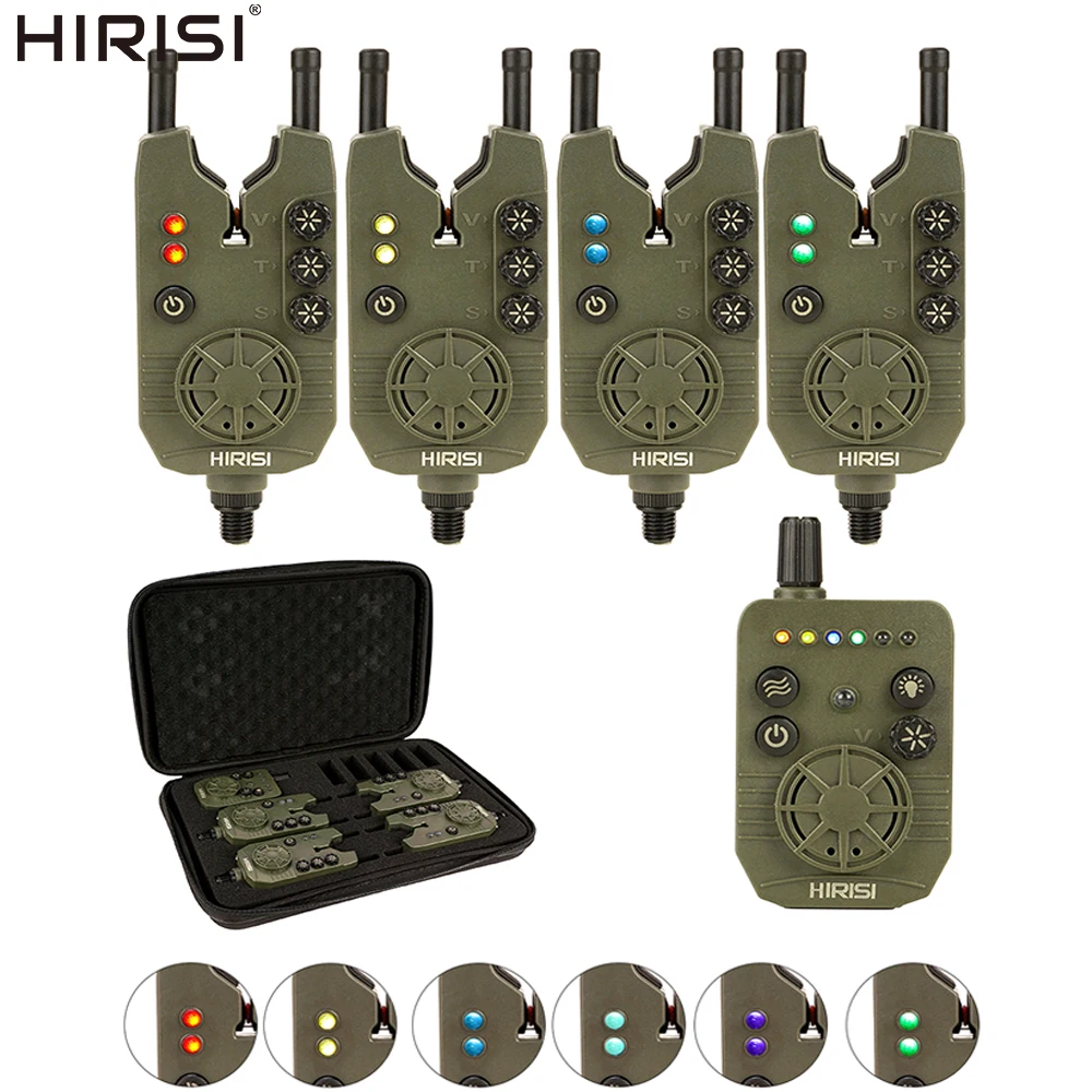 Bite Alarm - Hirisi Adjustable Sensitivity Fishing Bite Alarm