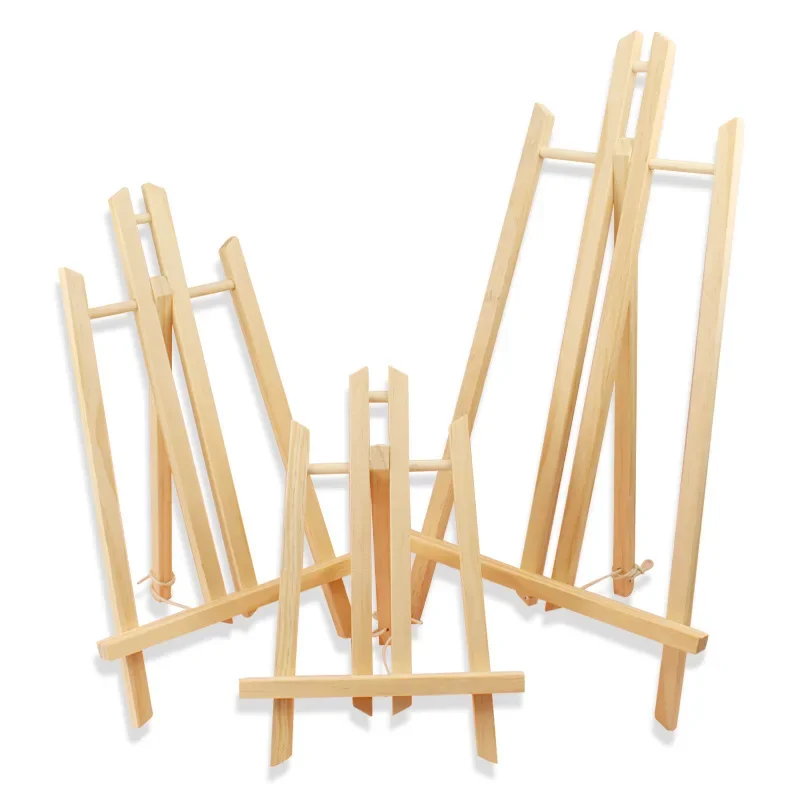 30cm/40cm/50cm Beech Wood Table Easel For Artist Easel Painting Craft Wooden Stand For Party Decoration Art Supplies