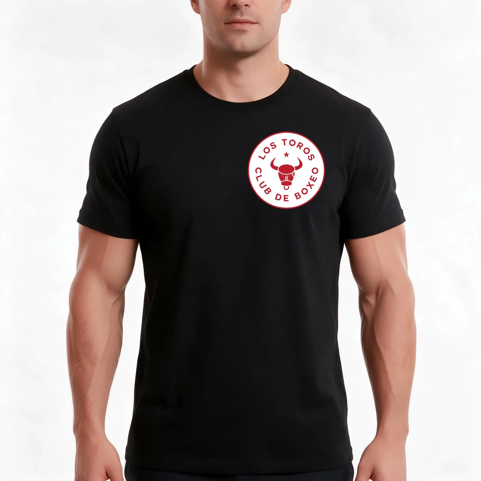 Los Toros Boxing Club T-Shirt, Summer Casual Cotton Tee, Oversized Streetwear Tops, Vintage Graphic Print, Unisex Men Women